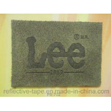 Branded Logo PU Leather Patch for Denim Jeans